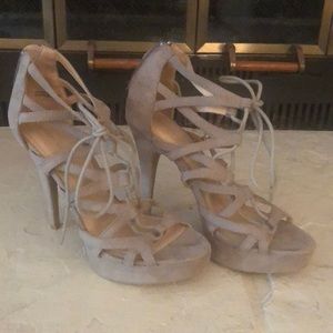 Chinese laundry lace up heels